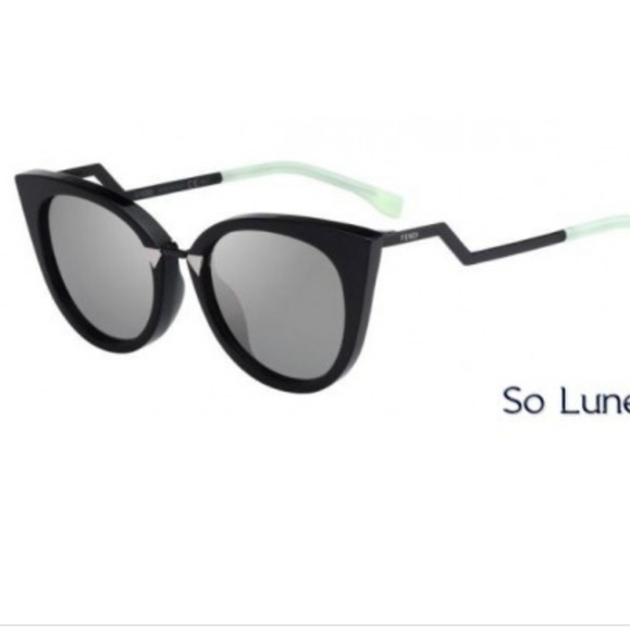 NeW FENDI FF0118/S ORCHIDEA BLACK - Picture 3 of 4